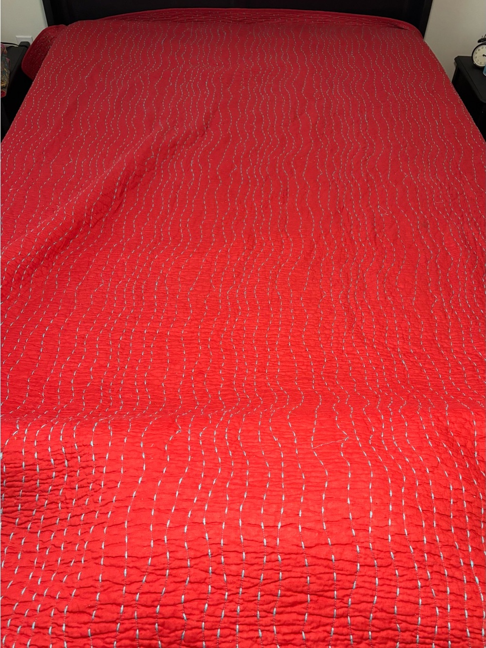 Greenland Home Fashions Jewel Quilt Set- King Size- Teal Pink Cozy Boho Stitch - Picture 9 of 10